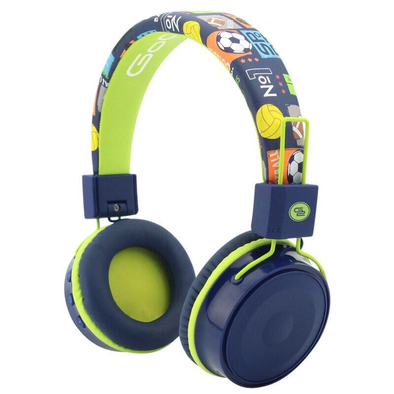 Casti audio fara fir pentru baieti GoGEN HBTM 32BL, Bluetooth