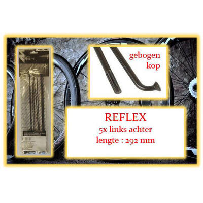 Miche spaak en nip 5x la reflex zwart