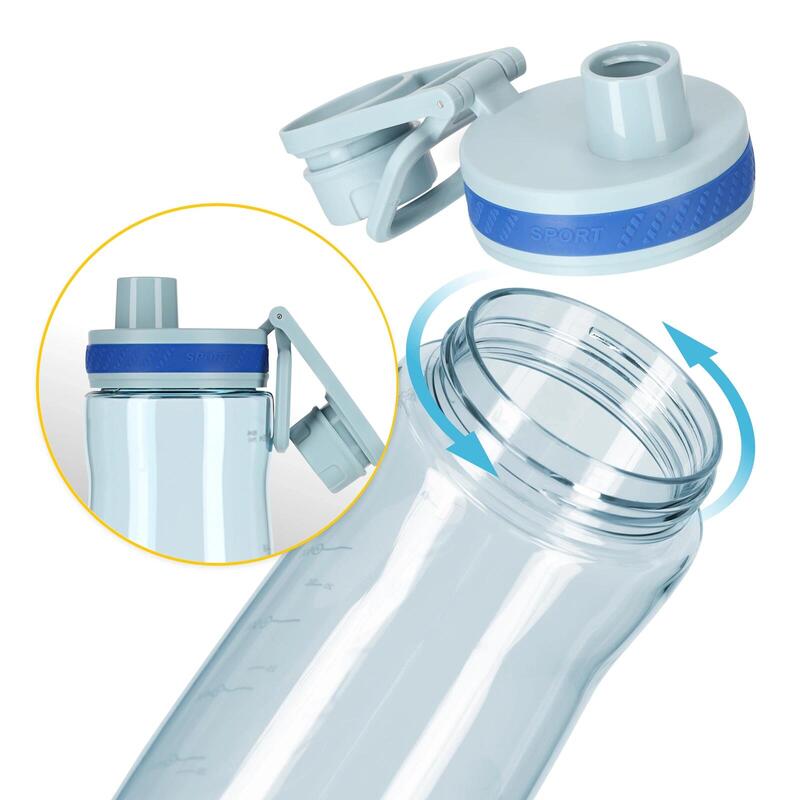 Sticlă sportivă pentru apă 4FIZJO 850 ml
