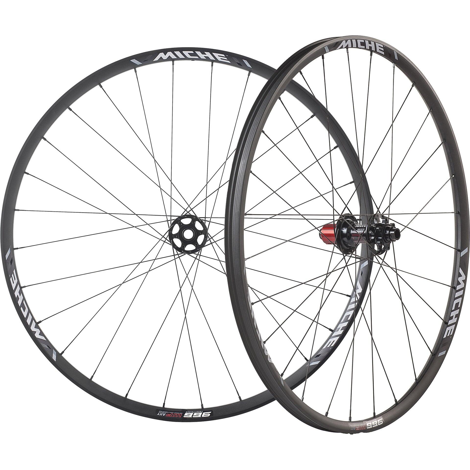 MICHE Miche set ruote 966.29 Boost Spline Clincher TX15/12, alluminio.