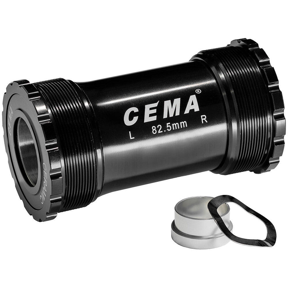 CEMA Cema Trapas T45 SRAM GXP de Cerámica Recubierta en Negro
