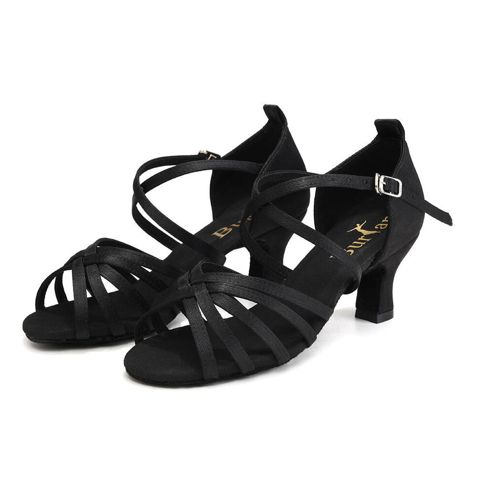 Buty taneczne damskie salsa taniec towarzyski Burtan Havana 5 cm