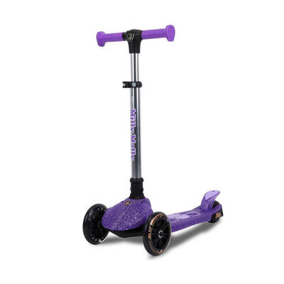 Jelly scooter blauwe led wielen