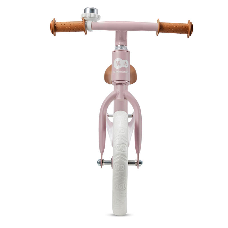 Roată de echilibru Kinderkraft Fly Plus, roz pudrat