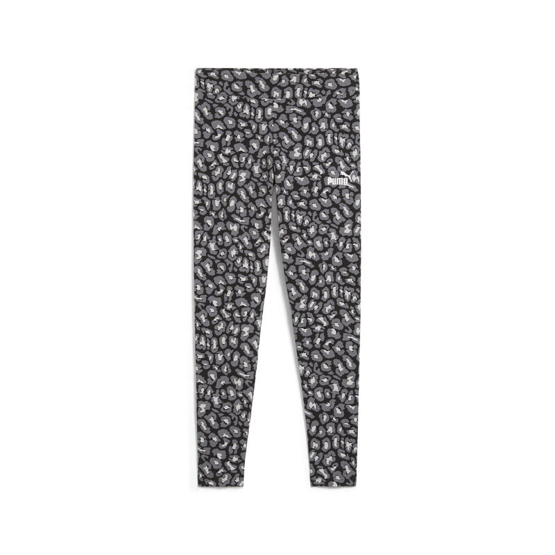 Młodzieżowe legginsy Essentials Aninmal PUMA Black