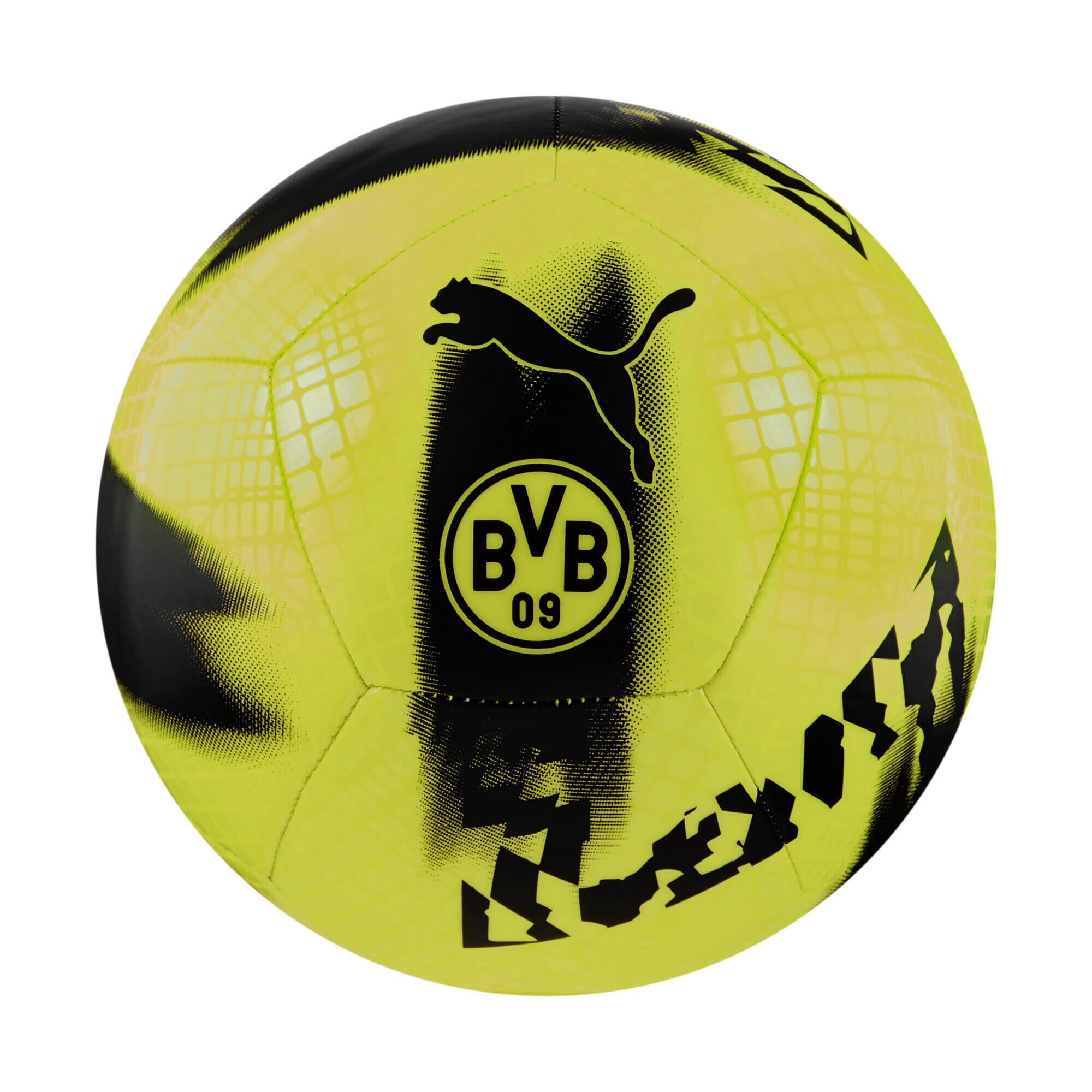Piłka do piłki nożnej Borussia Dortmund Anniversary PUMA Yellow Alert Black