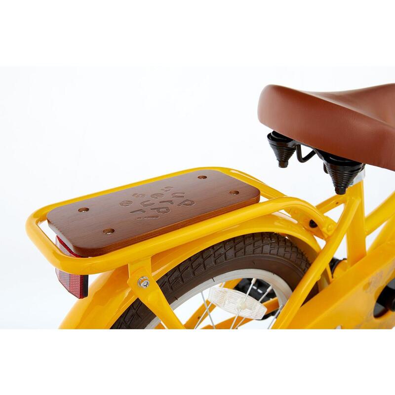 Vélo enfant SuperSuper Cooper Bamboo - 16 pouces - Jaune