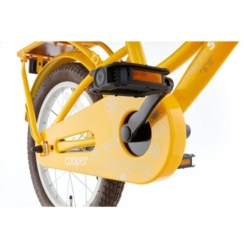 Vélo enfant SuperSuper Cooper Bamboo - 16 pouces - Jaune