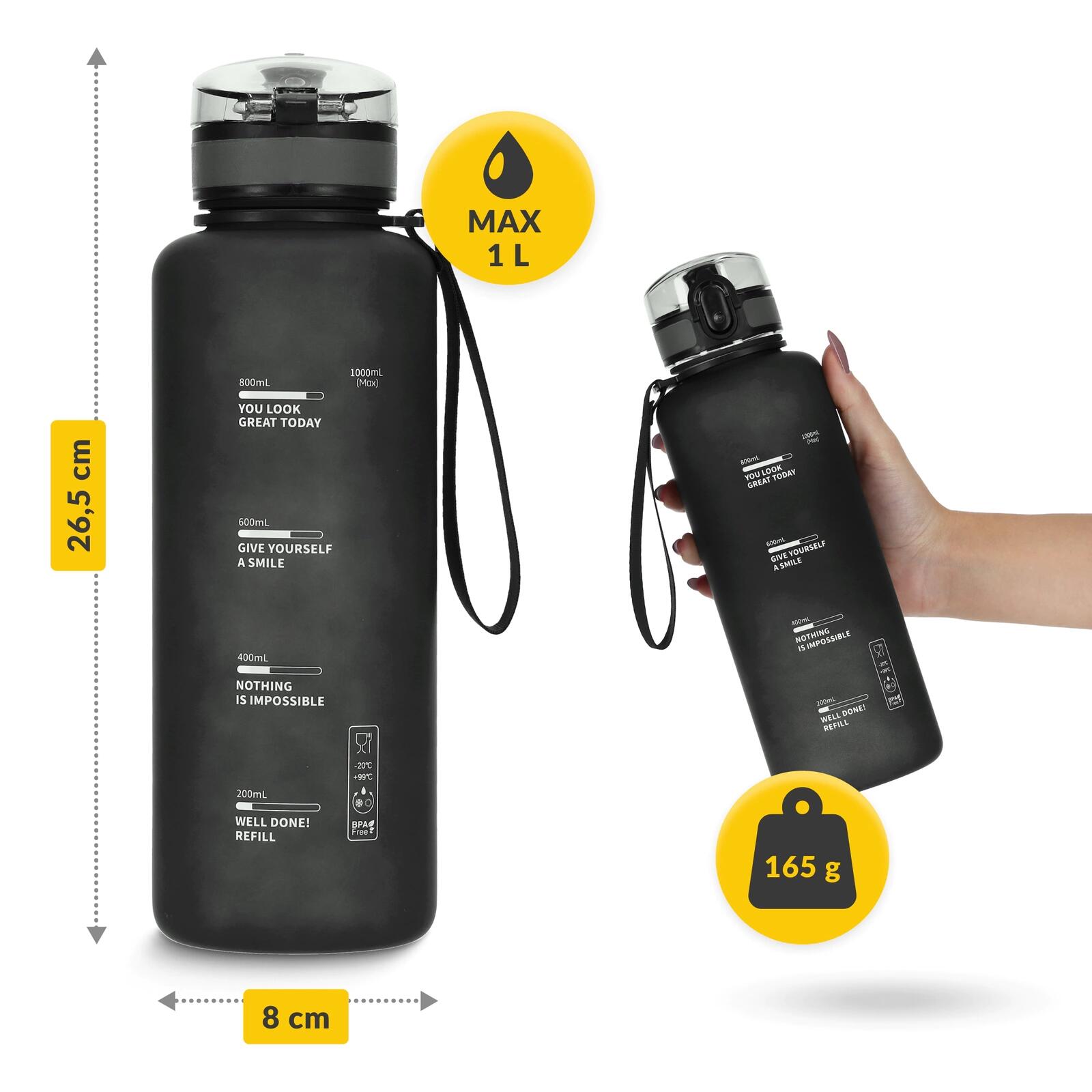 Sport Trinkflasche 4FIZJO 1000 ml 4/7