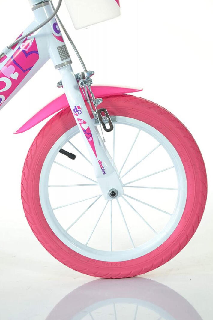 Mädchen Fahrrad DINO Fahrräder 14" 4/5