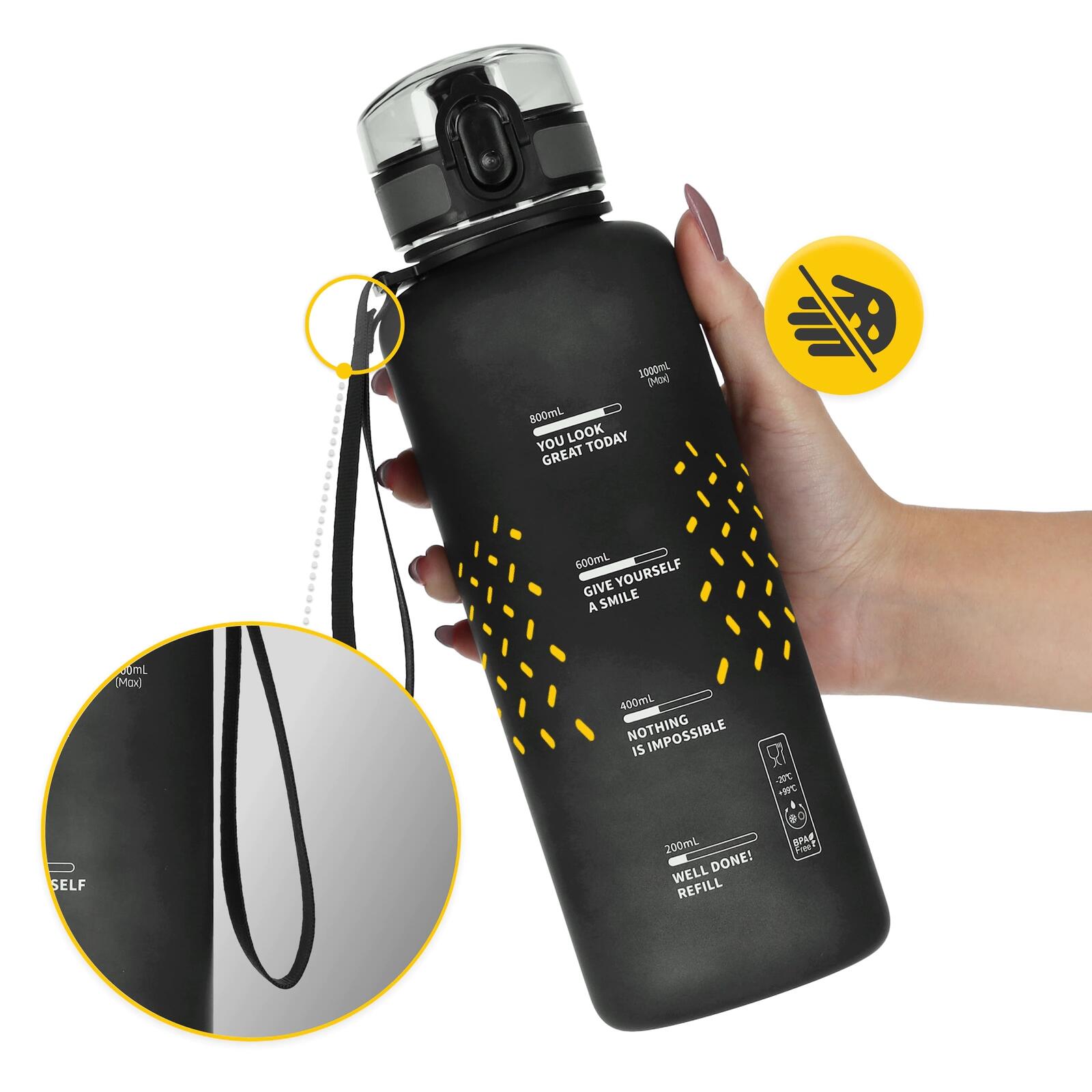 Sport Trinkflasche 4FIZJO 1000 ml 5/7