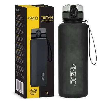Borraccia sportiva Tritan 1000ml BPA Free beccuccio ergonomico 4FIZJO
