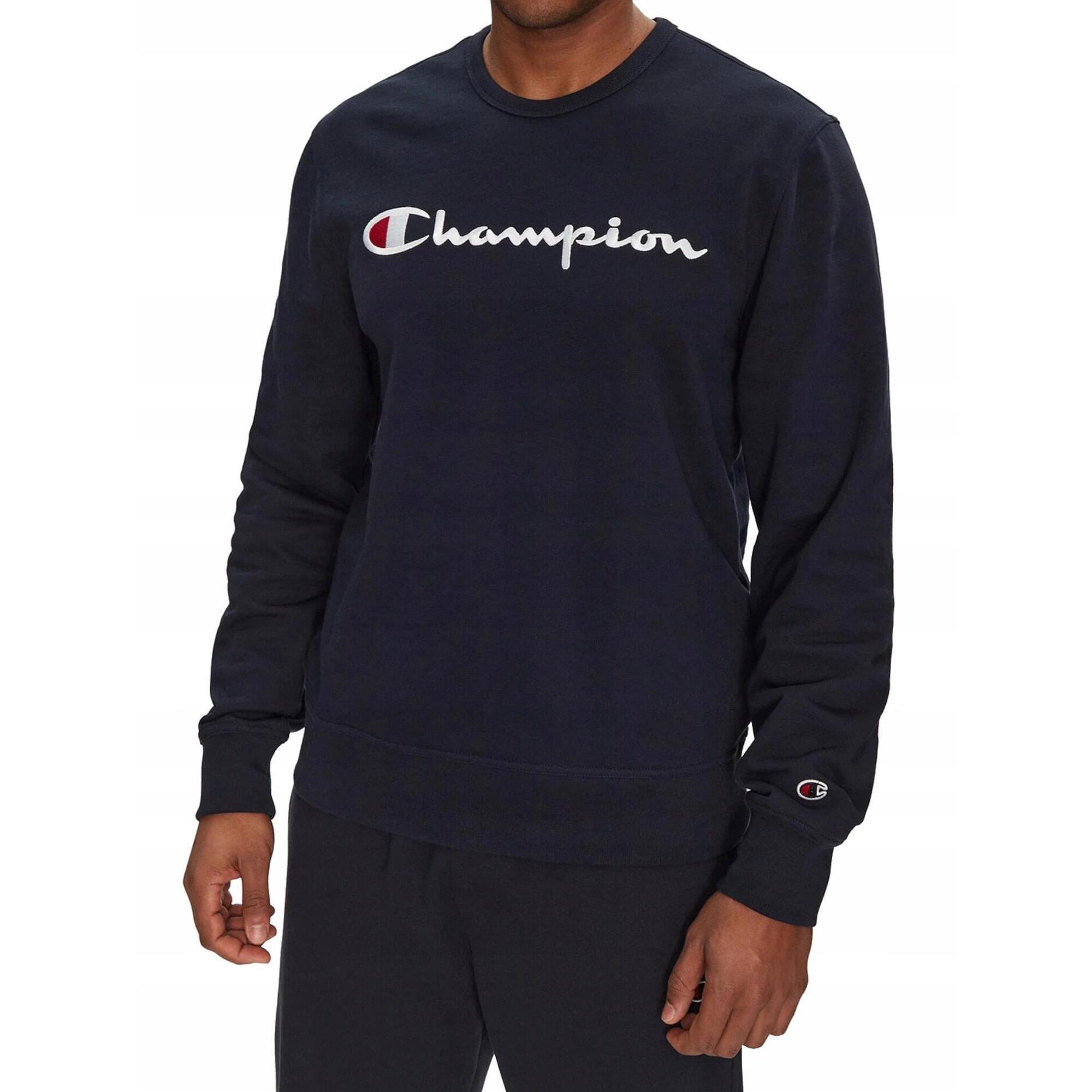 Champion - Sweat À Capuche Champion Pour Homme - Sweat-shirt - Bleu - Decathlon
