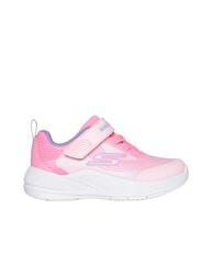 Baskets pour fille Skechers microspec advance Rose