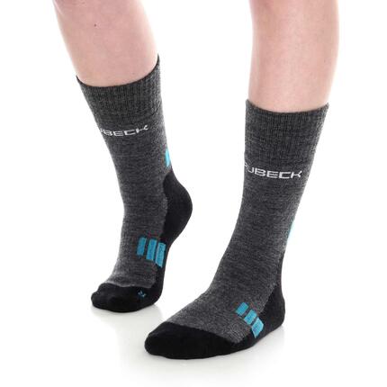 Skarpety damskie trekkingowe z wełną merino Brubeck Trekking Light