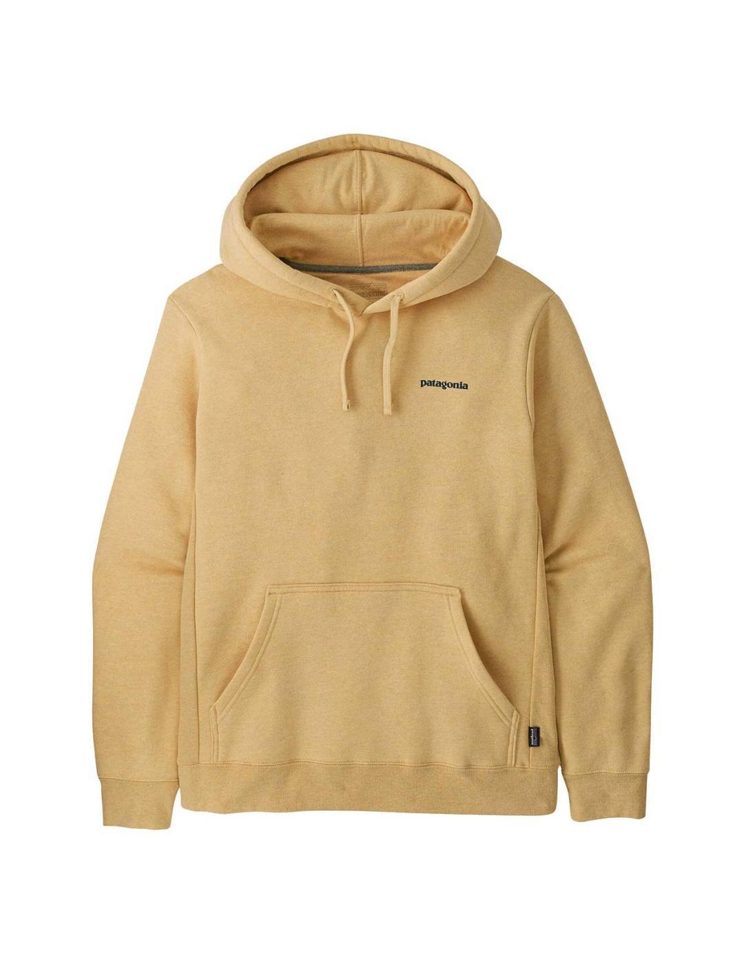 Jersey y sudadera para Hombre Patagonia  logo uprisal hoody Amarillo 1/2