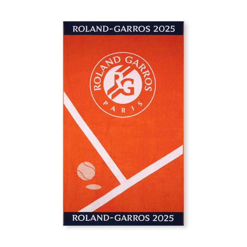 Drap de plage officiel joueur•se Roland-Garros 2025 - Terre battue