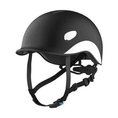 Crnk tango junior helm zwart 49-53 cm voor kinderen
