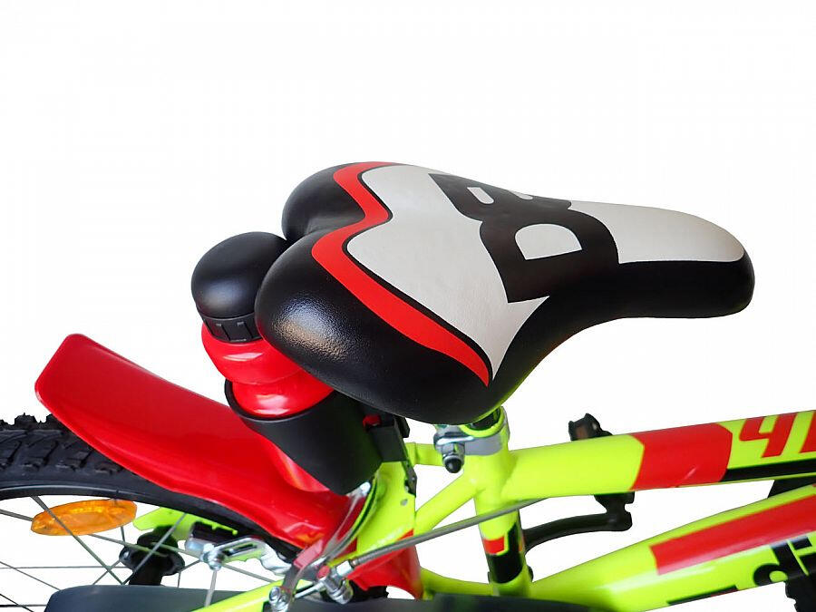Bicicleta Infantil 416 - Amarillo Neón - 16" 4/5