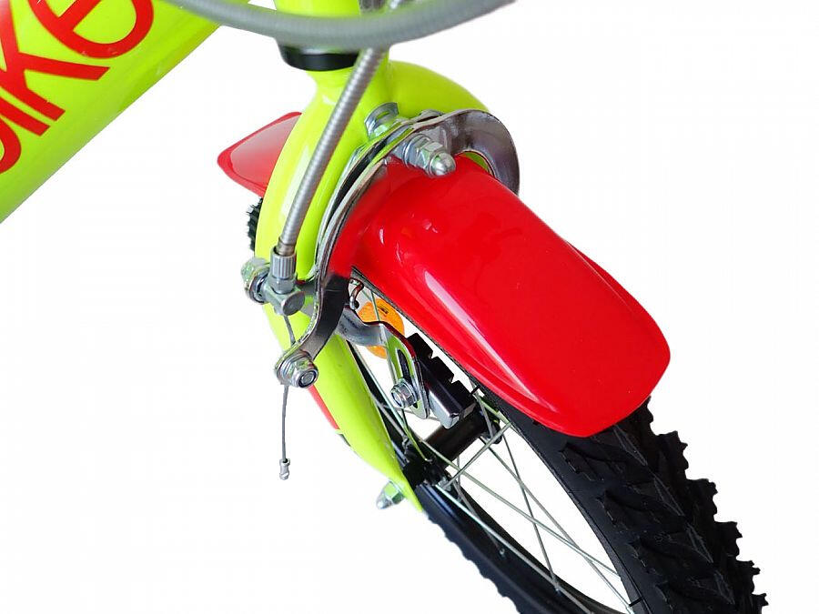Bicicleta Infantil 416 - Amarillo Neón - 16" 3/5
