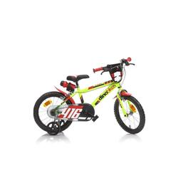 Vélo enfant 416 - Jaune Fluo - 16