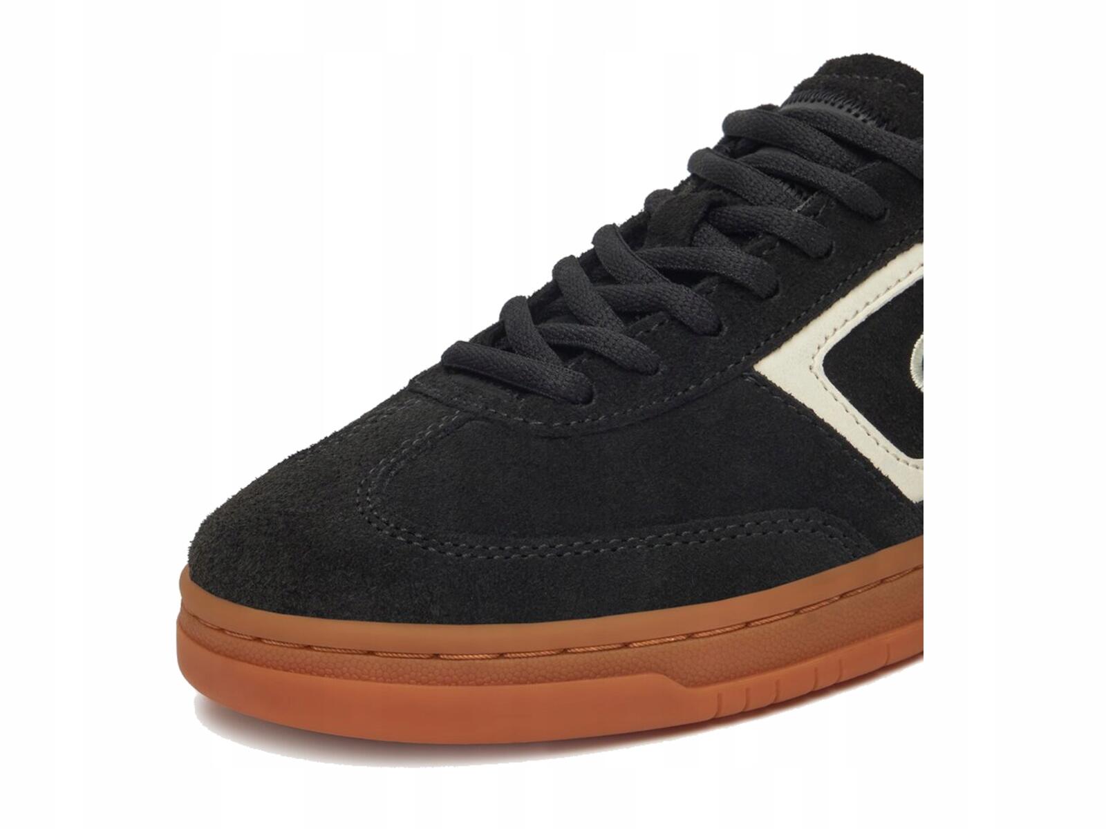 BUTY damskie CHAMPION S11759-KK006 stylowe czarne trampki skóra 36 5/7