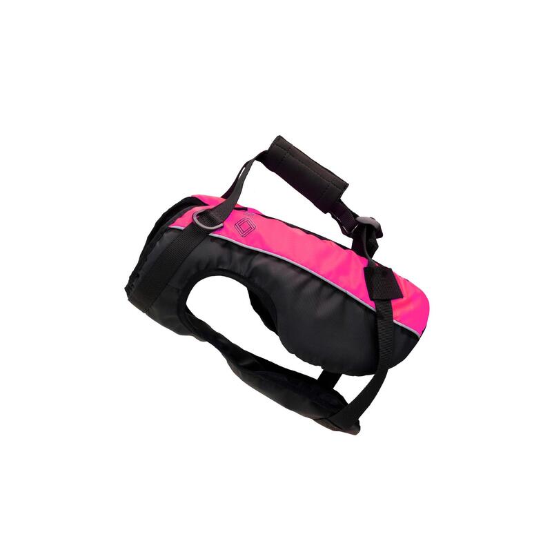 Vesta de salvare AVA pentru caini, model DOGGY, Roz, ajustabila