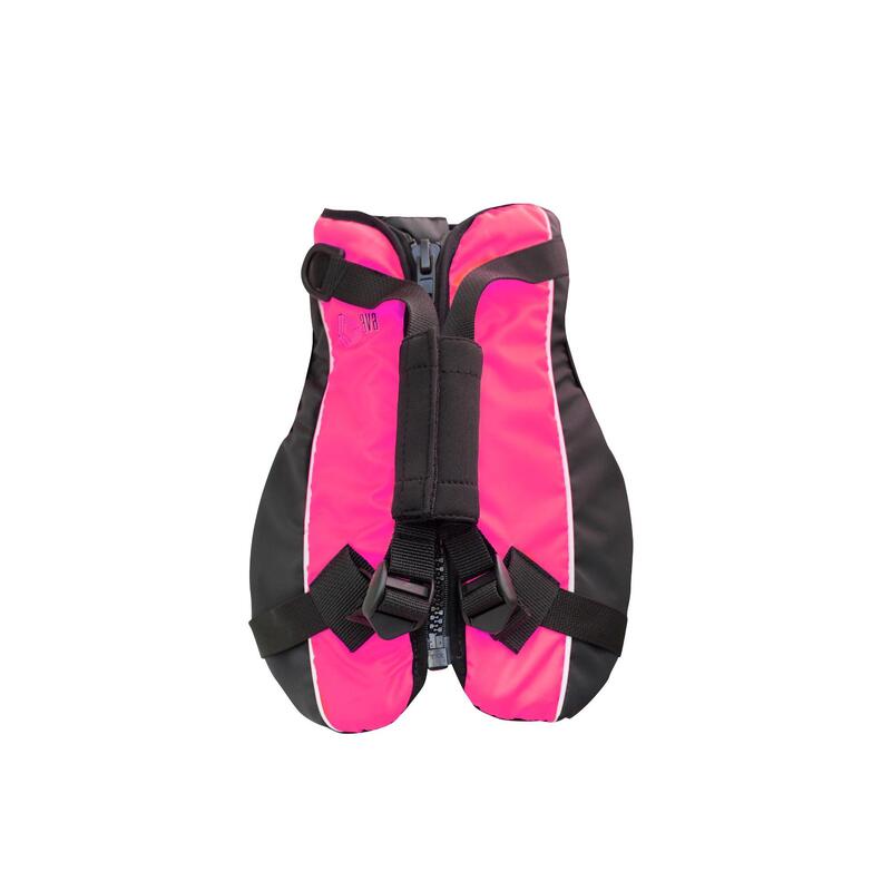 Vesta de salvare AVA pentru caini, model DOGGY, Roz, ajustabila