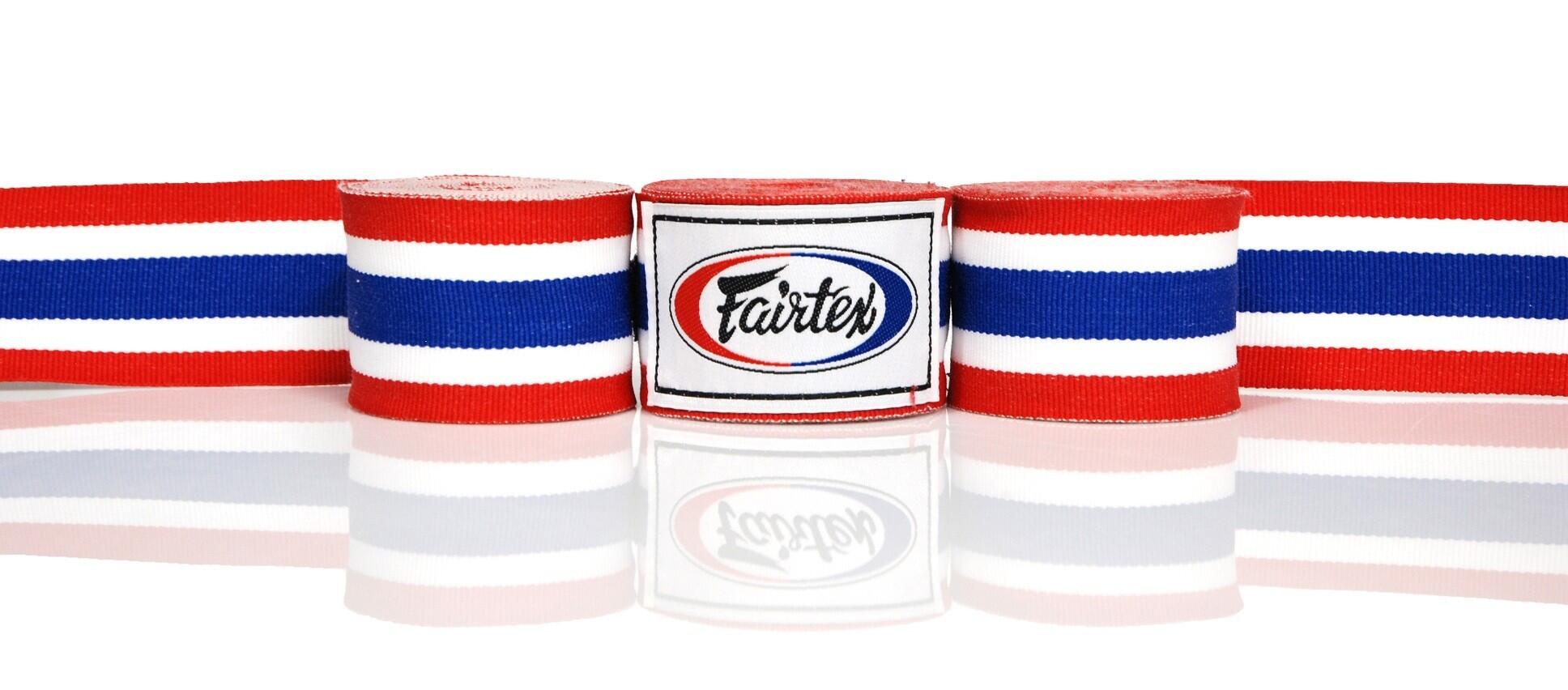 Owijki Bokserskie Fairtex - Bandaże HW2 Thai Flag 4,5m 3/3