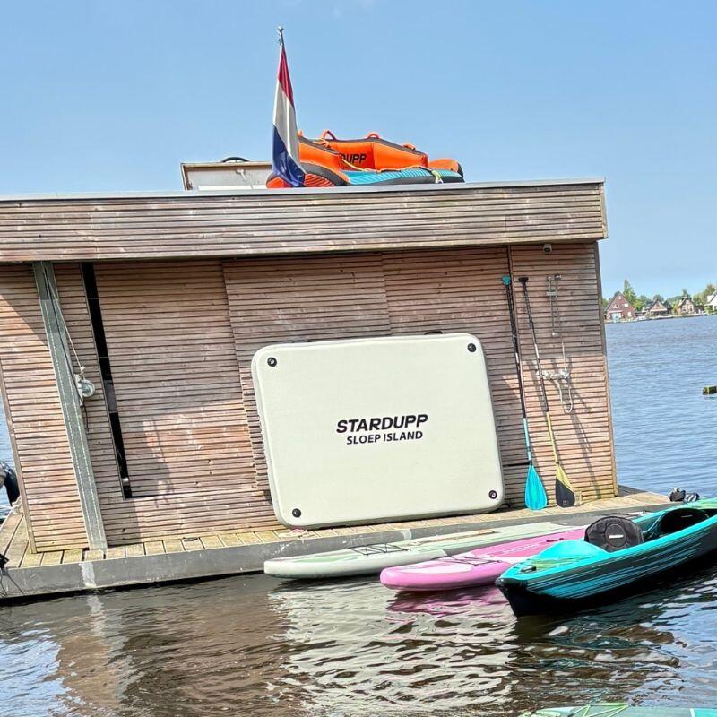 Stardupp Sloep Island Air Platform - Plateforme Gonflable - Ponton de Baignade 3/7