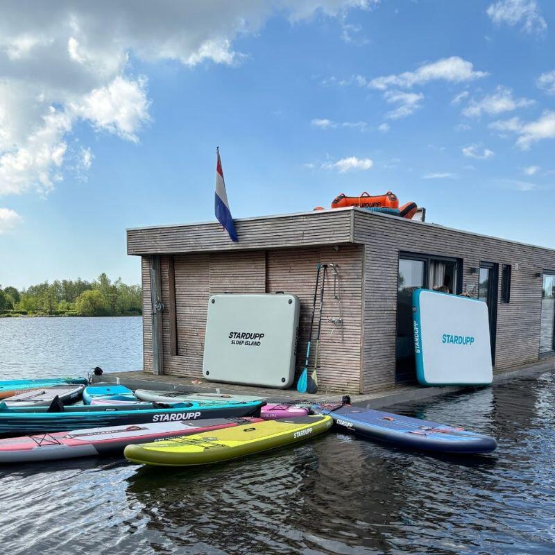 Stardupp Sloep Island Air Platform - Plateforme Gonflable - Ponton de Baignade 2/7