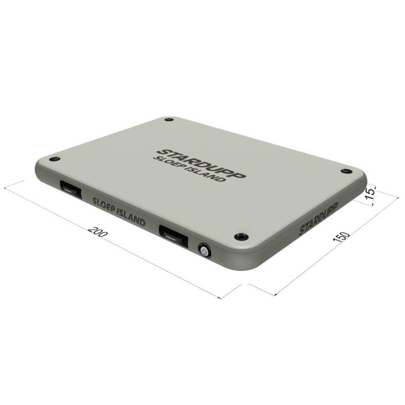 Stardupp Sloep Island Air Platform - Plateforme Gonflable - Ponton de Baignade 5/7