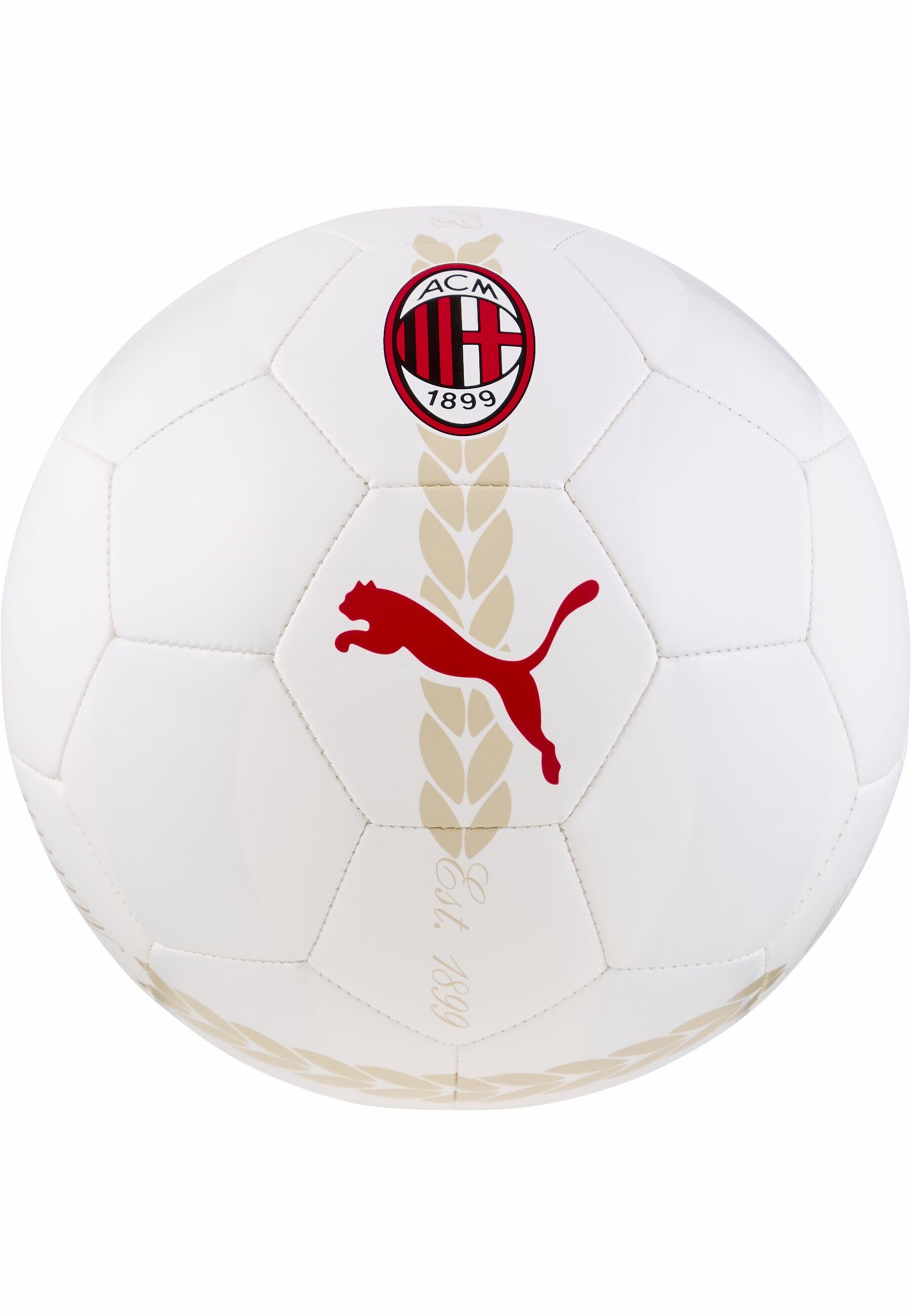 Pallone da calcio pre-partita AC Milan 24/25 PUMA White Putty Beige 3/4