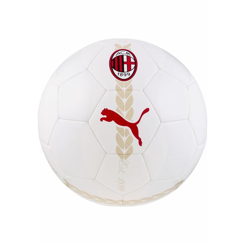 Przedmeczowa piłka do piłki nożnej AC Milan 24/25 PUMA White Putty Beige