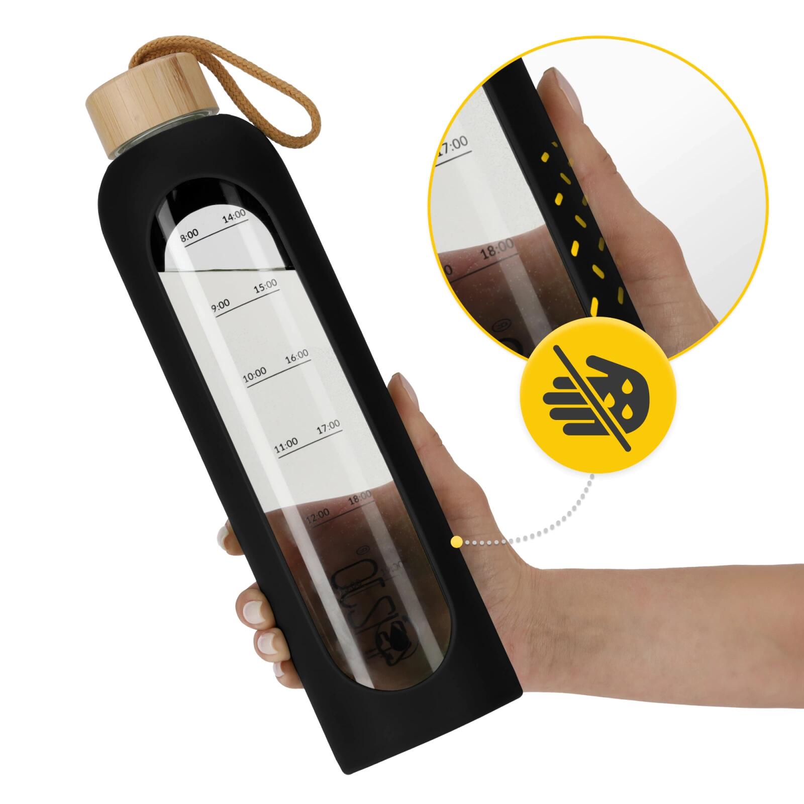 Sport Wasserflasche aus Glas 4FIZJO 1000 ml 3/7