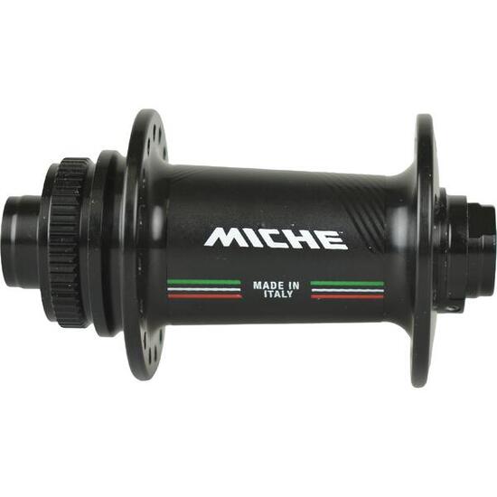 Mozzo anteriore Miche R-DX asse TX12 16+8g nero.