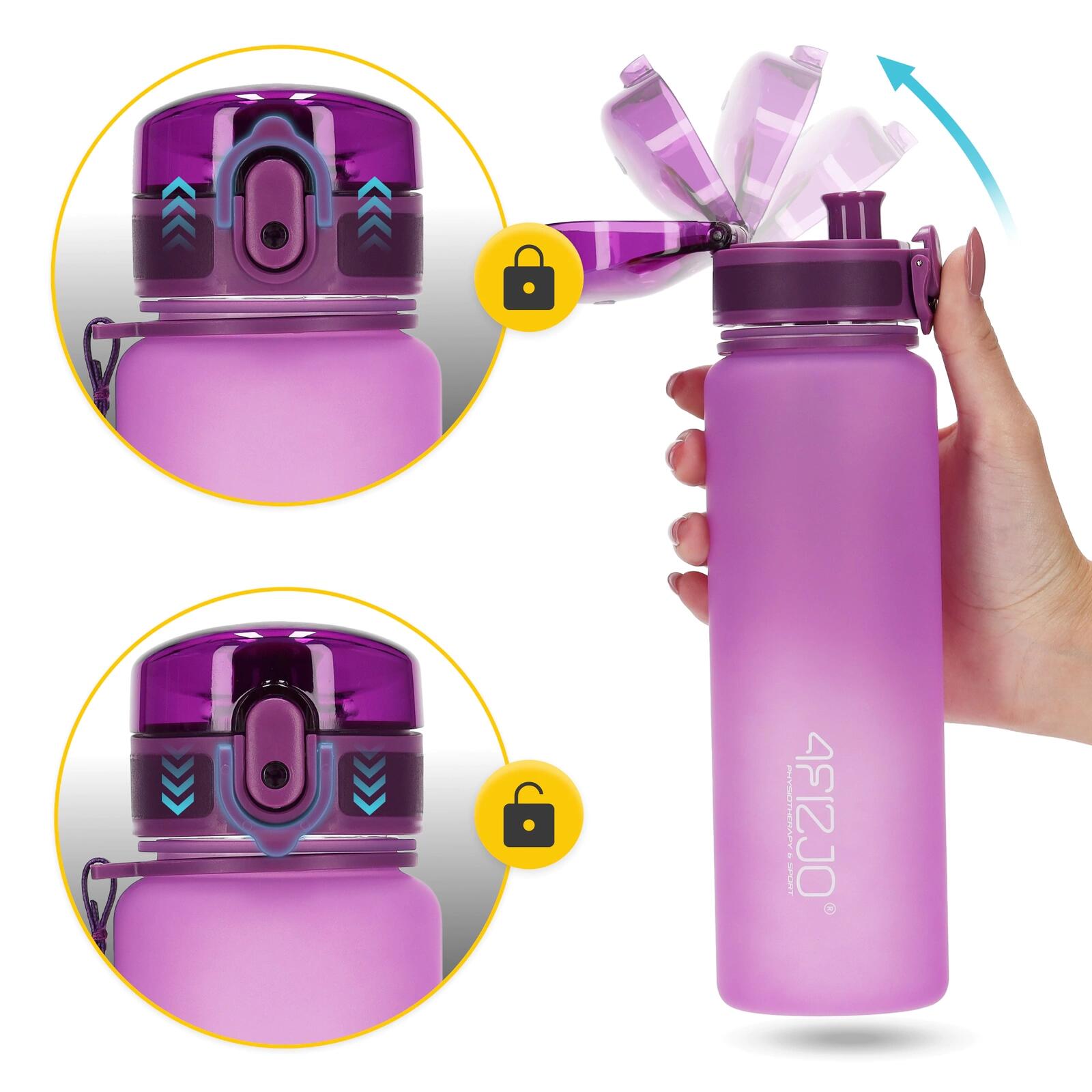Sport Trinkflasche 4FIZJO 650 ml 2/7