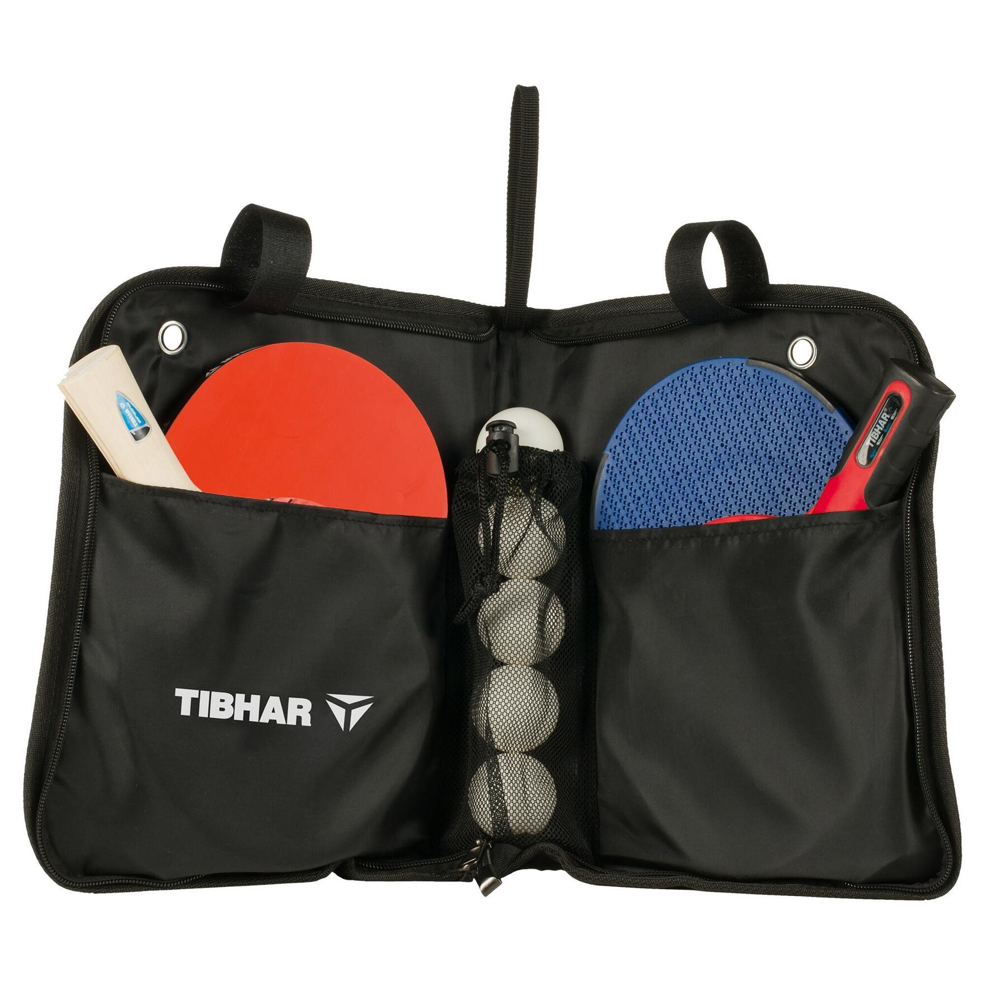Tibhar - 2 Raquettes De Ping Pong Outdoor Et 2 D'Interieur - Raquette De Tennis De Table - Concave - Decathlon