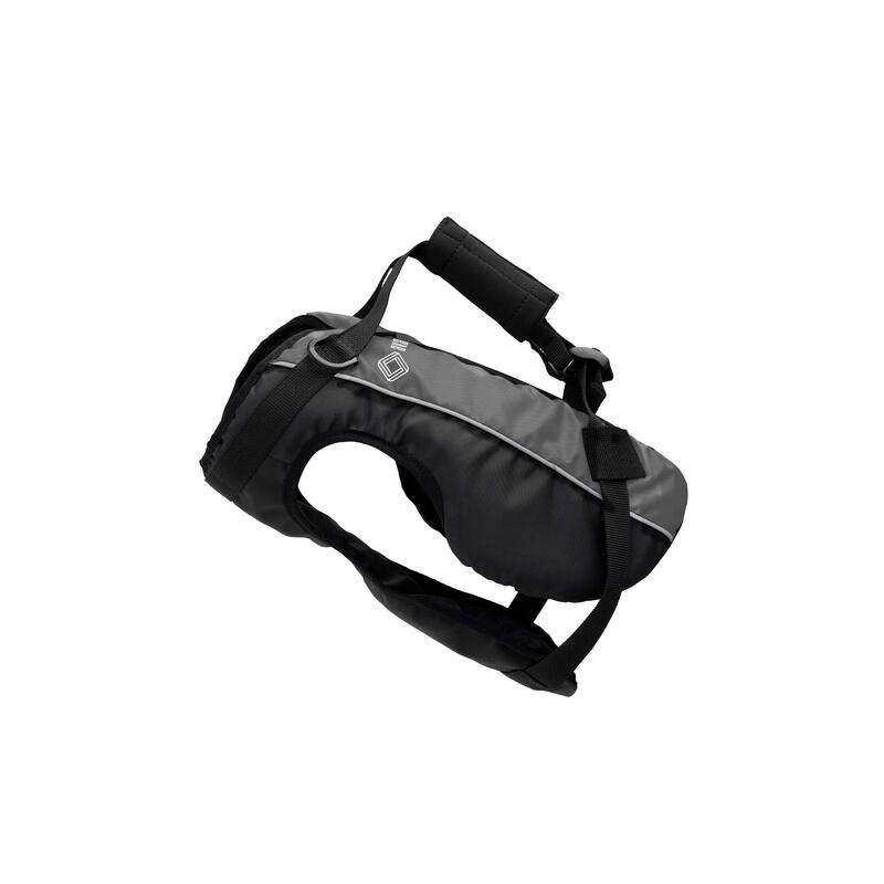 Vesta de salvare AVA pentru caini, model DOGGY, Gri, ajustabila