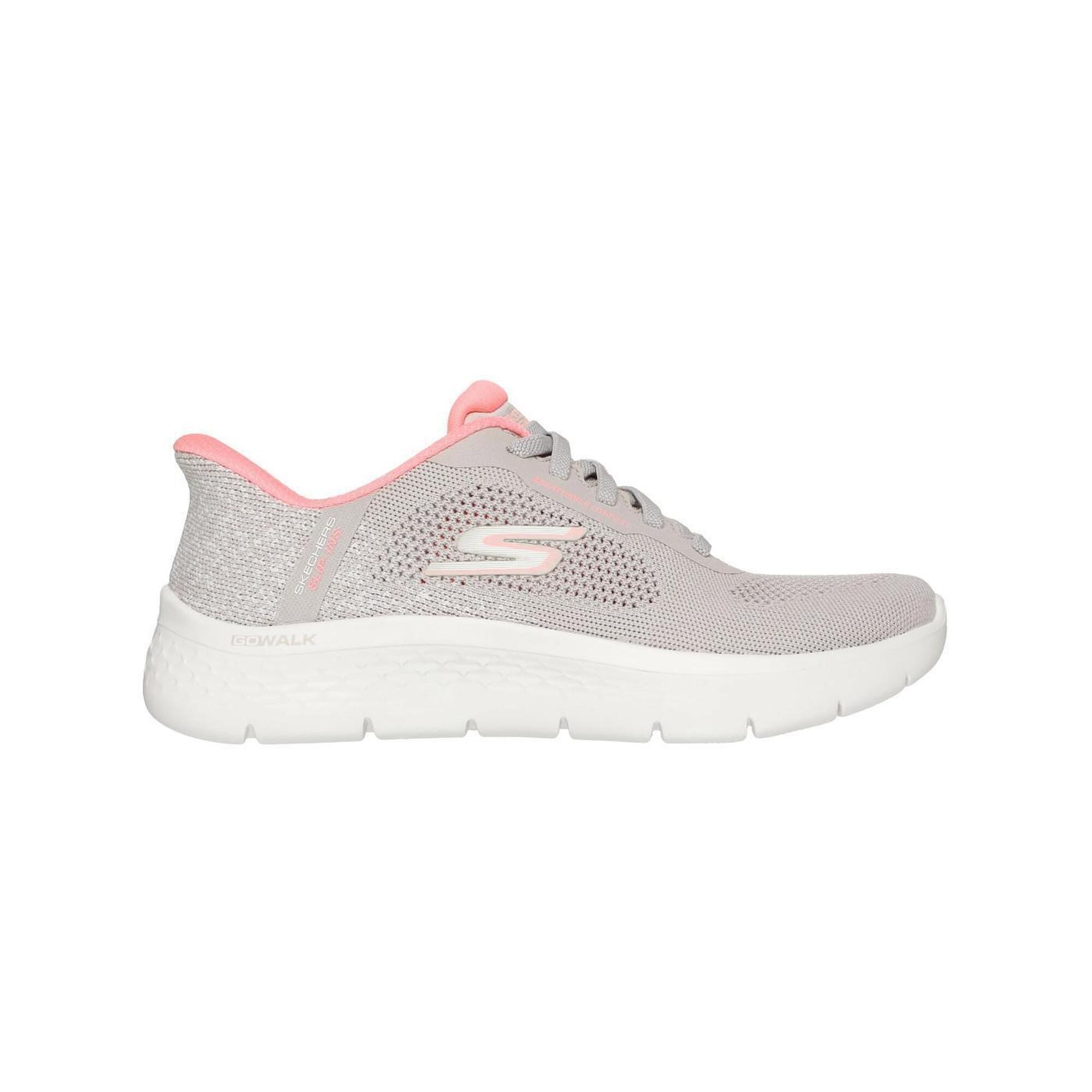 Skechers - Chaussures Pour Femmes Skechers Go Walk Gris - Chaussures De Sport - Gris - 39,5 - Decathlon