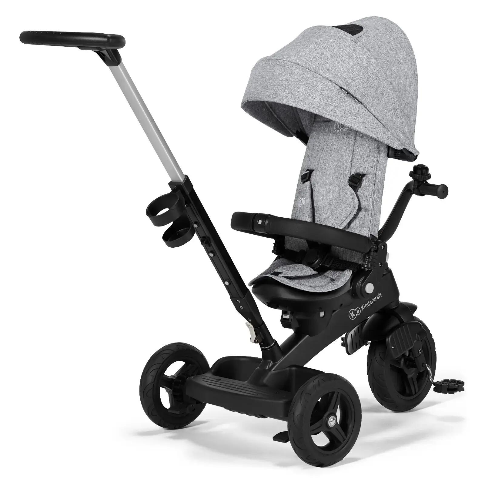 Tricicletă Kinderkraft TWIPPER gri KRTWIP00GRY 2/12