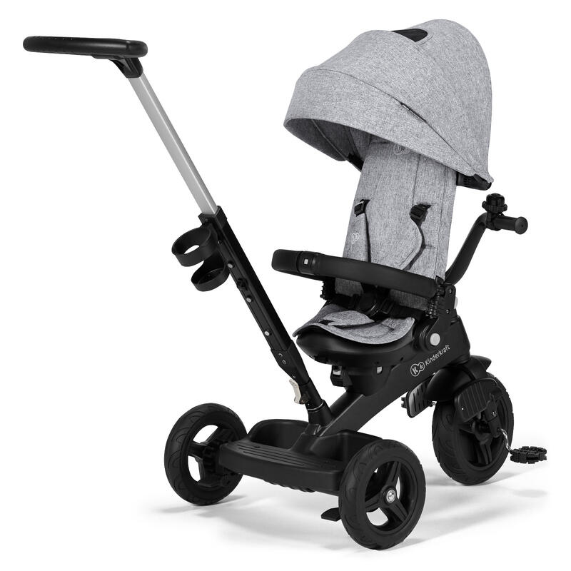 Tricicletă Kinderkraft TWIPPER gri KRTWIP00GRY
