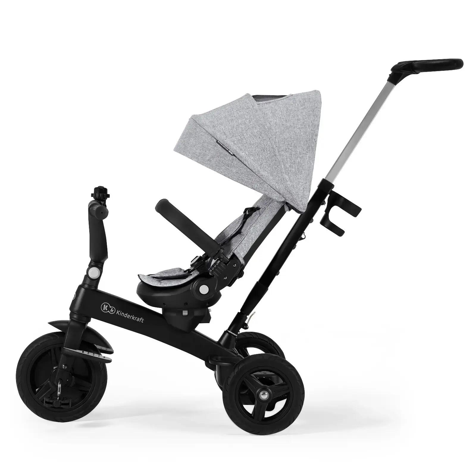 Tricicletă Kinderkraft TWIPPER gri KRTWIP00GRY 5/12