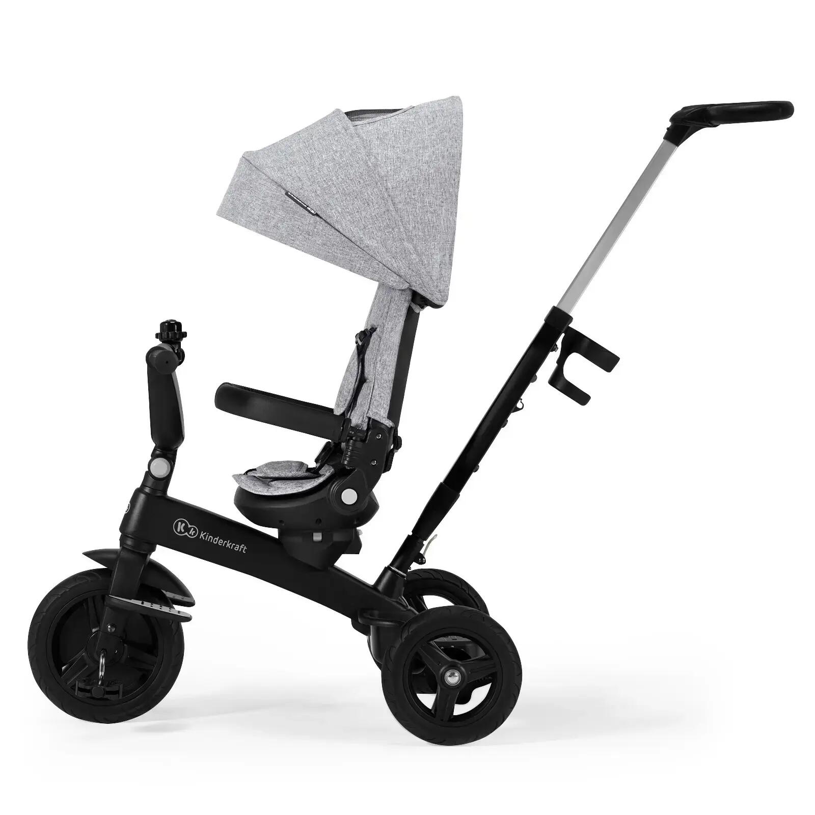 Tricicletă Kinderkraft TWIPPER gri KRTWIP00GRY 4/12