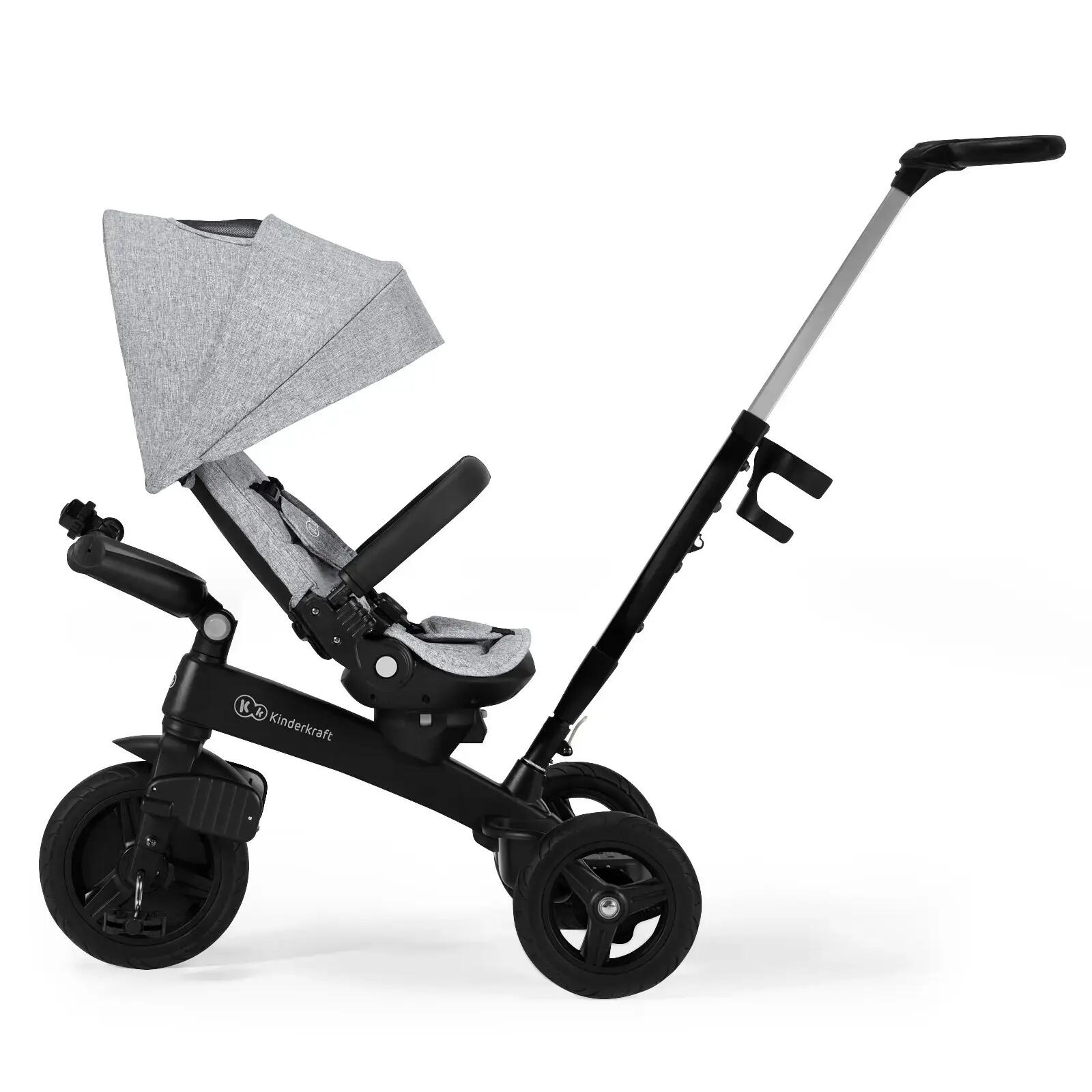 Tricicletă Kinderkraft TWIPPER gri KRTWIP00GRY 7/12