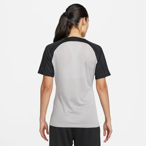Maglia da Calcio Donna Nike a Maniche Corte - Pewter Grey/Nero/Bianco 2/4