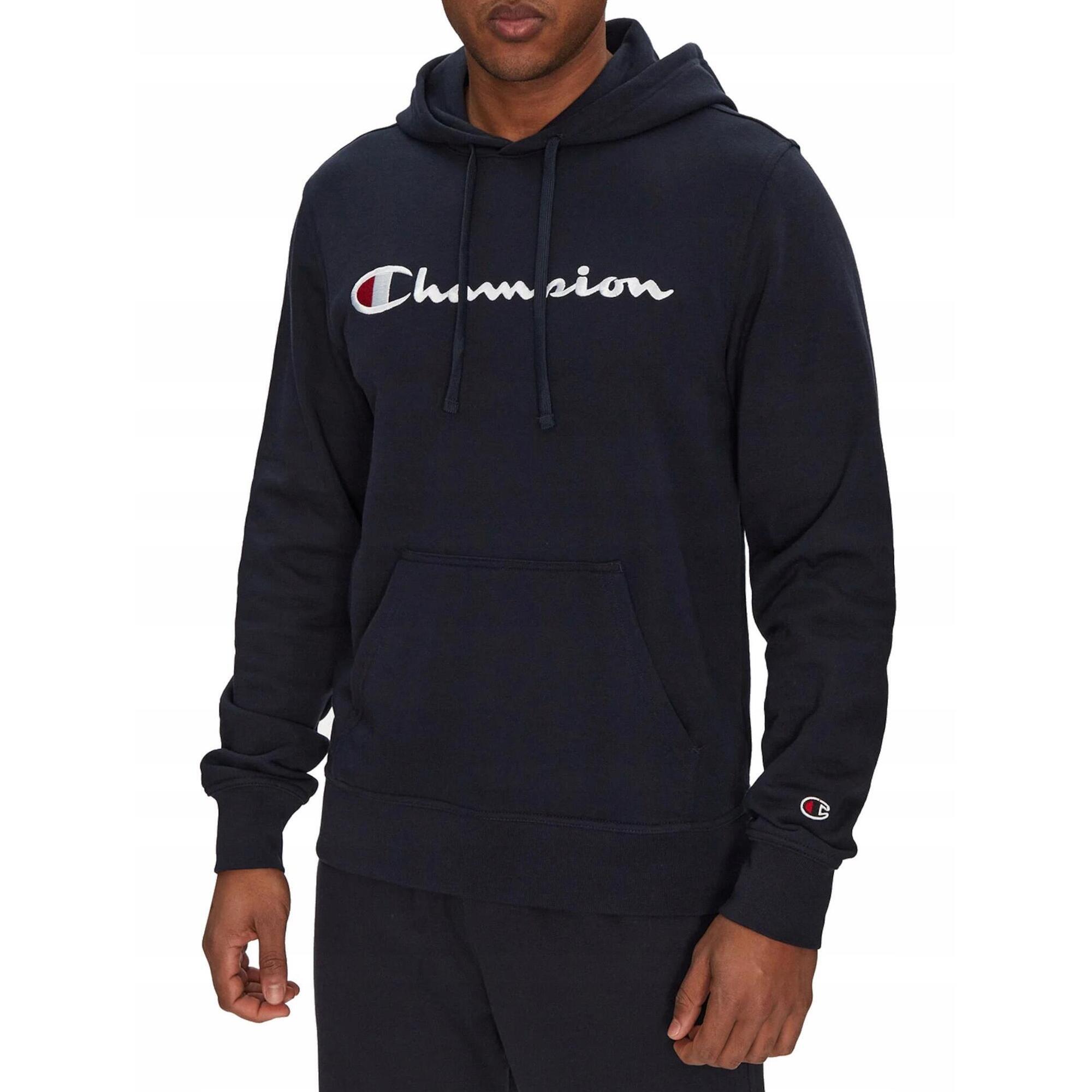 Champion - Sweat À Capuche Champion Pour Homme - Sweat-shirt - Bleu - Decathlon