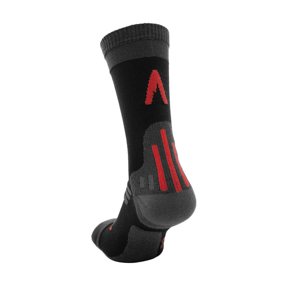 Skarpety trekkingowe Alpinus Valletto czarne merino coolmax