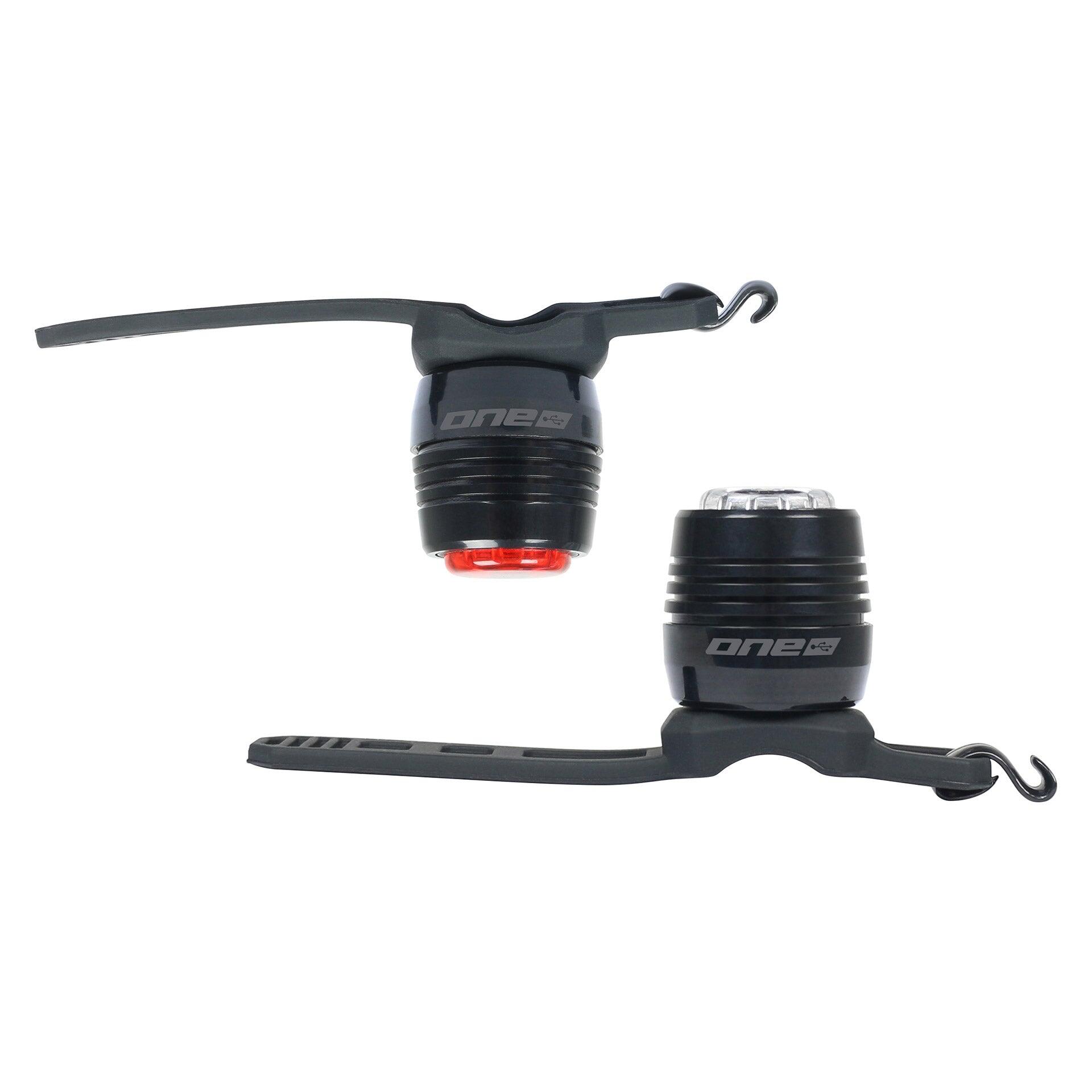 Set di illuminazione One 20 ricaricabile USB nero. 2/2