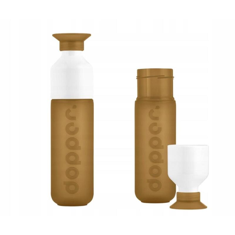 Butelka na wodę Dopper Harvest Sun 450 ml z kubkiem